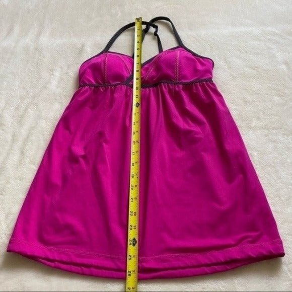 Lululemon Rehearsal Tank Built in Bra Paris Pink Size 4 - Picture 5 of 12